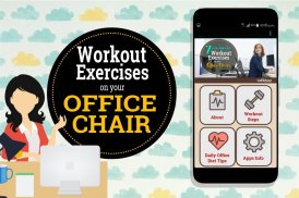 Easy Workout Exercises on your Office Chair screenshot 0