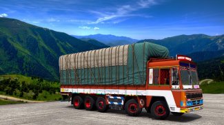 Indian Cargo Truck Driver 3D 2021:New Truck Games screenshot 0