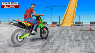 Mega Ramp Bike Stunt Games 3D screenshot 2