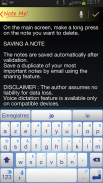 Note Me ! - Notepad screenshot 2