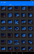 USA Flag Blue Icon Pack ✨Free✨ screenshot 5