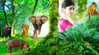 Wild Animal Lyrical Photo Edit screenshot 1