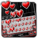 Love & Hearts Keyboard Theme