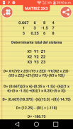 Matrices Cramer screenshot 3