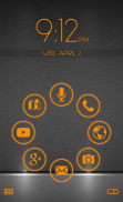 Stamped Orange SL Theme screenshot 0