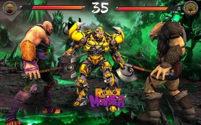Arena de luta Monstro vs Robô screenshot 4