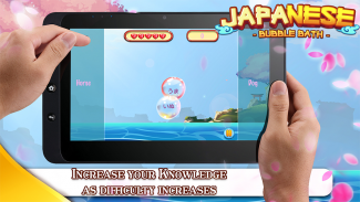 Learn Japanese Bubble Bath screenshot 7