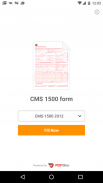 Form CMS 1500: Sign Digital Health eForm screenshot 7