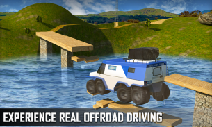 permainan memandu trak offroad screenshot 4