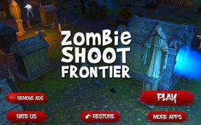 Zombie Shooter Frontier Survival Dead Target 2017 screenshot 5