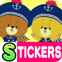 TINY TWIN BEARS Stickers