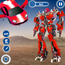 Flying Car Robot Transformation Game