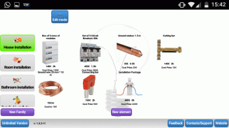 Criador de faturas eletricista screenshot 0