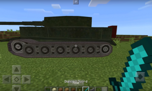 War tank addon for MCPE screenshot 0
