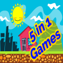 5-in-1 Games Icon