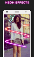 Neon Photo Editor 2020 screenshot 4