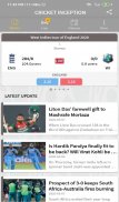 Live Line & Cricket Scores- Cricket Inception screenshot 2