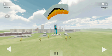 Base jump simulator screenshot 2