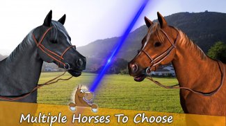 Real Horse World Jumping Game screenshot 3