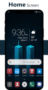 Dark Emui-9.1 Theme for Huawei screenshot 0