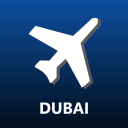 Dubai Airport DXB DWC Flight Info Icon