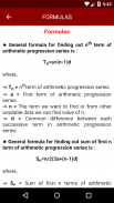 Arithmetic Progression Solver Learner & Calculator screenshot 1