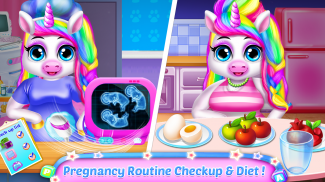 Mommy Pregnancy Birth Unicorn screenshot 4