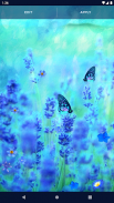 Blue Flowers Live Wallpaper screenshot 4
