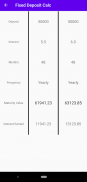 Fixed Deposit Calculator screenshot 1