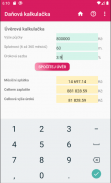 Daňová a finanční kalkulačka screenshot 3
