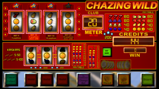 CHAZING WILD pub fruit machine screenshot 1