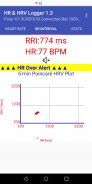 HR & HRV Logger per Polar H6, H7, H10 e OH1 screenshot 6