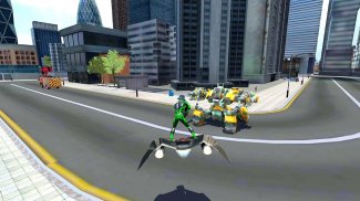 Rope Frog Ninja Hero Car Vegas screenshot 7