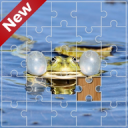 Elegant Frog Jigsaw Puzzles Icon