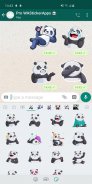 Baru lucu Panda stiker WAstickerApps screenshot 3