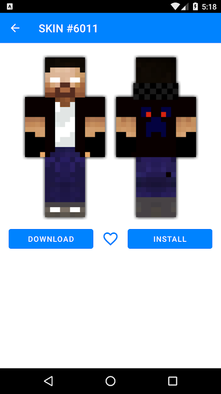 herobrine xdjames, Minecraft Skin