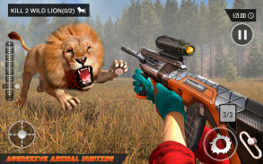 Deadly Dinosaur Hunter Safari Animal hunting Games screenshot 3