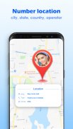 Identificador de llamadas y localizador de números screenshot 0