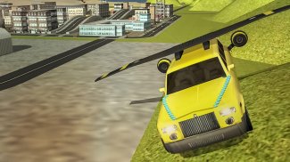 Flying Limo Car Simulator screenshot 8