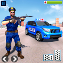 US Police Hummer Car Quad Bike Police Chase Game Icon