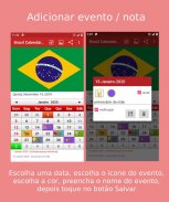 Brasil Calendário 2024 screenshot 1