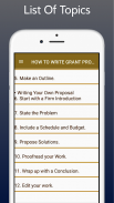 How to Write a Grant Proposal screenshot 2