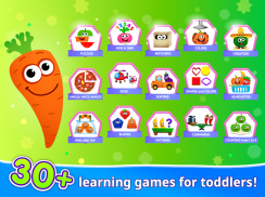 Funny Food educational games for kids toddlers screenshot 9