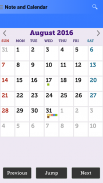 Note and Calendar App screenshot 2