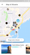 Alicante Guia de viagem com mapa screenshot 5