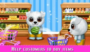 Puppy Supermarket Fun screenshot 2