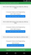 VTU Time Table 2023 screenshot 0