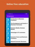 E- Commerce Learning Course screenshot 4