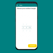 HeightOMeter - Height Predictor and Calculator screenshot 2