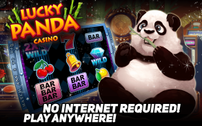 老虎机幸运熊猫赌场老虎机 Slots Lucky Panda screenshot 0